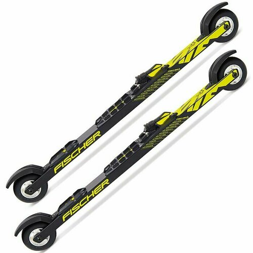 Лыжероллеры с креплениями FISCHER RC5 Skate (черный/желтый) лыжероллеры fischer rc7 skate m02120