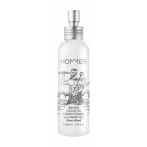 HOMMER Home Island Beard Leave-In Conditioner Кондиционер для бороды несмываемый муж, 100 мл