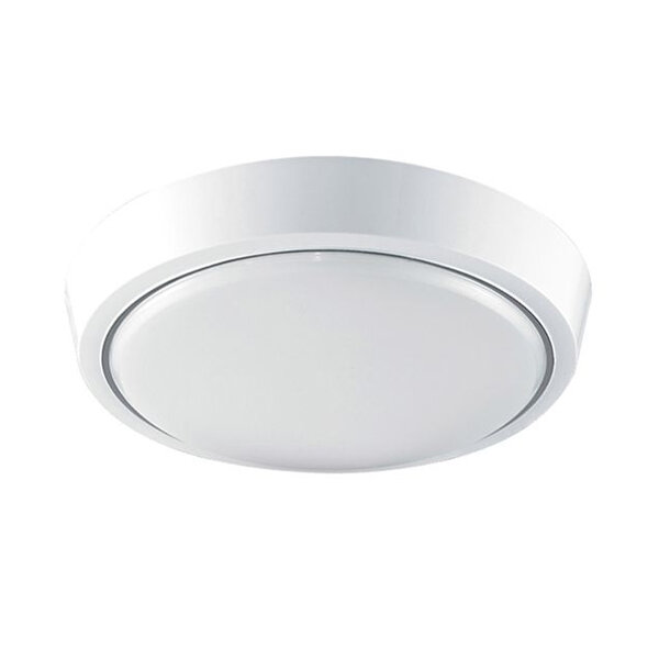 фото Накладной светильник 20W Белый холодный Estares DLR- 20W 220V IP44 круглый белый