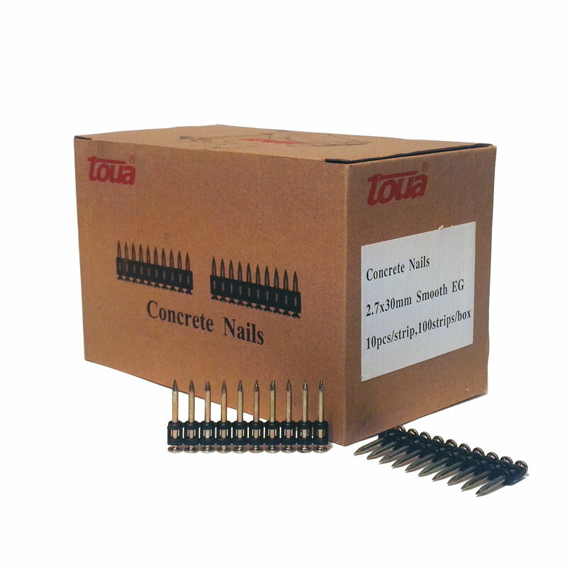 фото Toua Гвозди по бетону CN 2,7х30 мм (1000 шт)