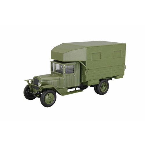 ZIS-5V/PARM green (ussr russia) | ЗИС-5В/парм зеленый модель грузовика наш автопром zic 5b зис 5в светло зеленый 1 43