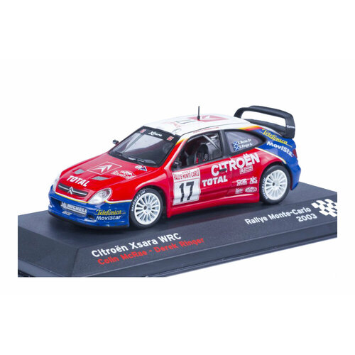 Citroen xsara wrc #17 rally monte carlo colin mcrae derek ringer 2003