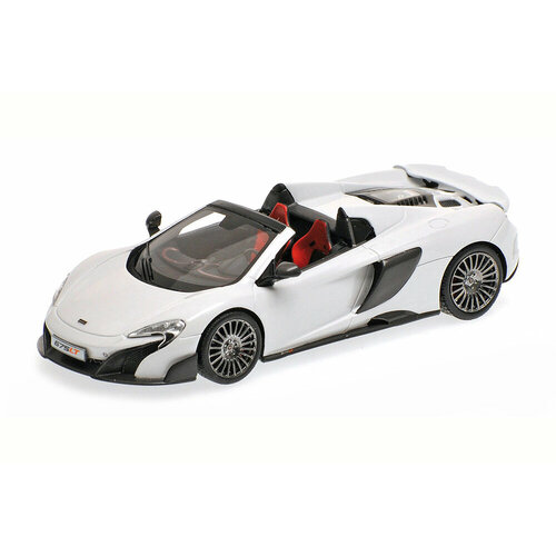 McLaren 675LT spider silica white limited edition