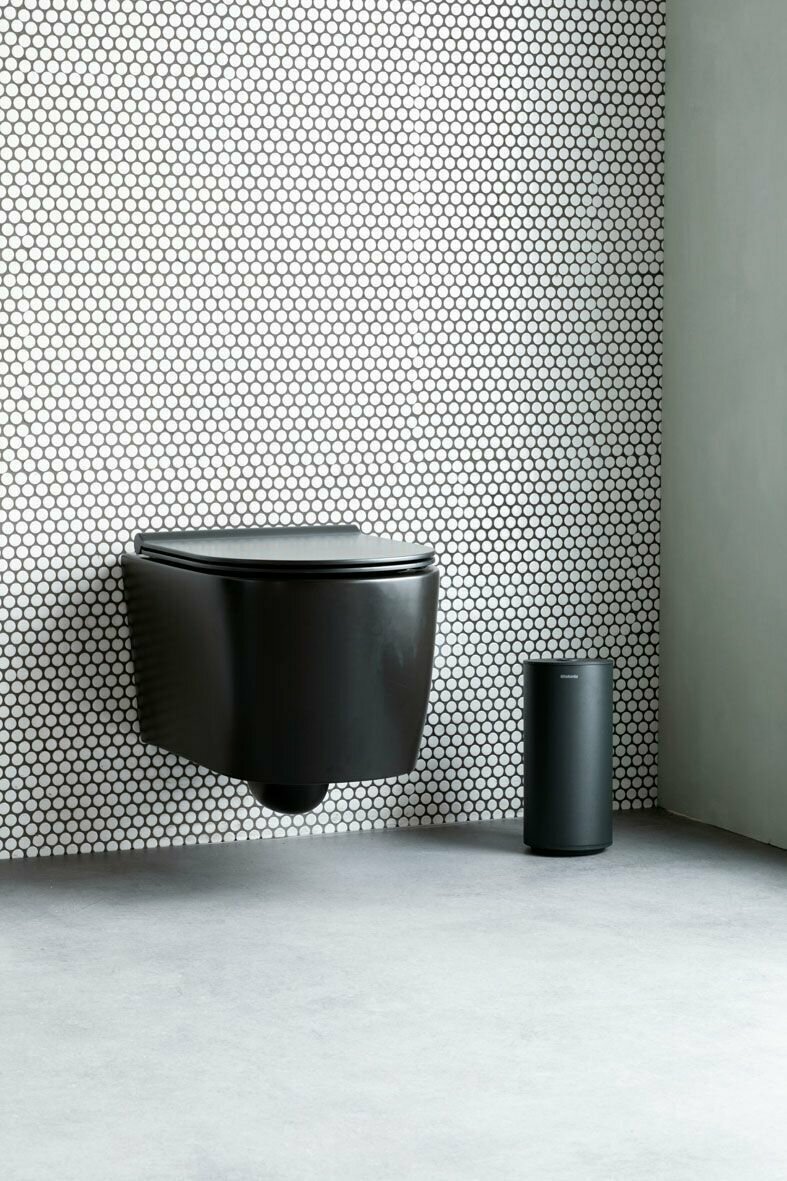 Держатель для туалетной бумаги Brabantia MindSet чёрный - фото №6