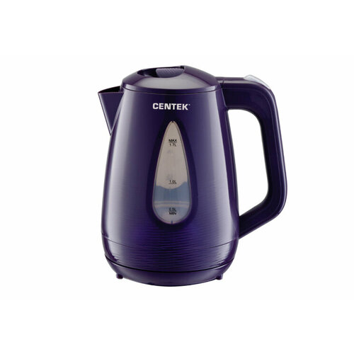 Чайник электрический 18Л 2200ВТ LED индик съемн фильтр диск тексурир ОТД фиол CENTEK 197300₽