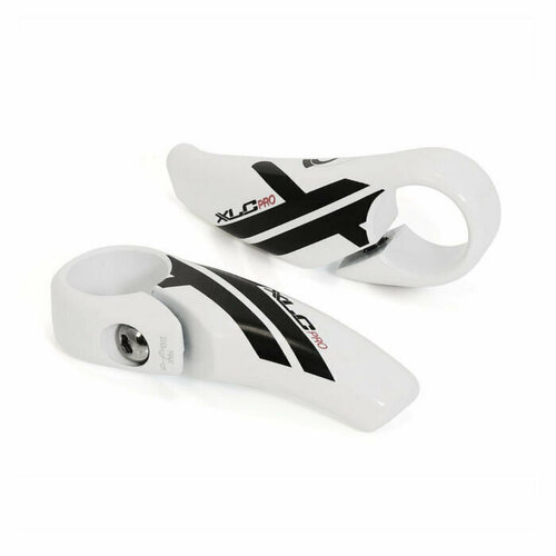 Рога XLC Pro Bar-Ends flat 83 mm white BE-A14 motorcycle accessories 22mm 7 8 handbar hand bar ends motorbike handle hand bar ends for suzuki sv650 gsxr600 gsf 600 bandit