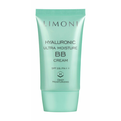 LIMONI BB-крем для лица ультраувлажняющий Hyaluronic Ultra Moisture BB с гиалуроновой кислотой, 50 мл bb крем spf 20 тон светлый cleanformance