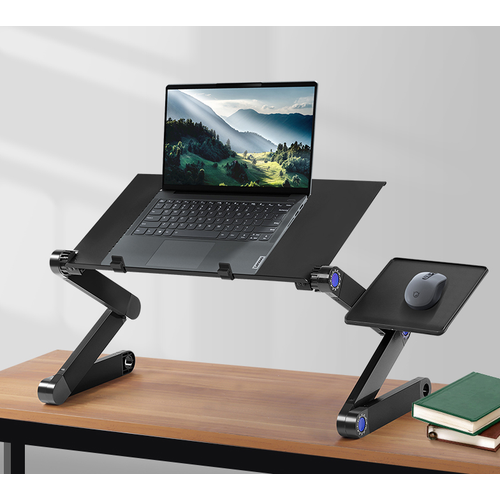 Многофункциональный офисный компьютерный столик с подставкой для мыши для лекций MyPads для ноутбука Irbis Acer Lenovo Xiaomi MSI Macbook Pro Air H 3988₽