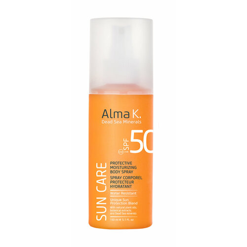 ALMA K. Protective Moisturizing Body Spray Спрей для тела защитный увлажняющий SPF 50, 150 мл