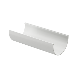 фото Желоб водосточный 2м Docke STANDARD Белый