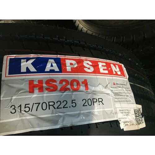 Kapsen HS201 315/70 R22,5 154/150M PR20 TL (Рулевая ось)