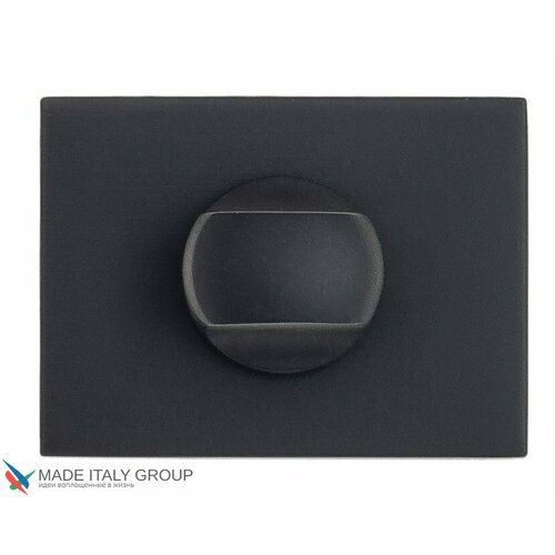 Фиксатор поворотный на прямоугольном основании Fratelli Cattini WC 6-NM матовый черный