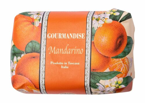 GOURMANDISE Мыло натуральное парфюмированное Мандарин, 200 г