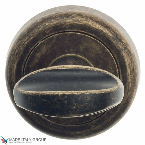 Фиксатор поворотный на круглом основании Fratelli Cattini WC-2 D1-BA античная бронза