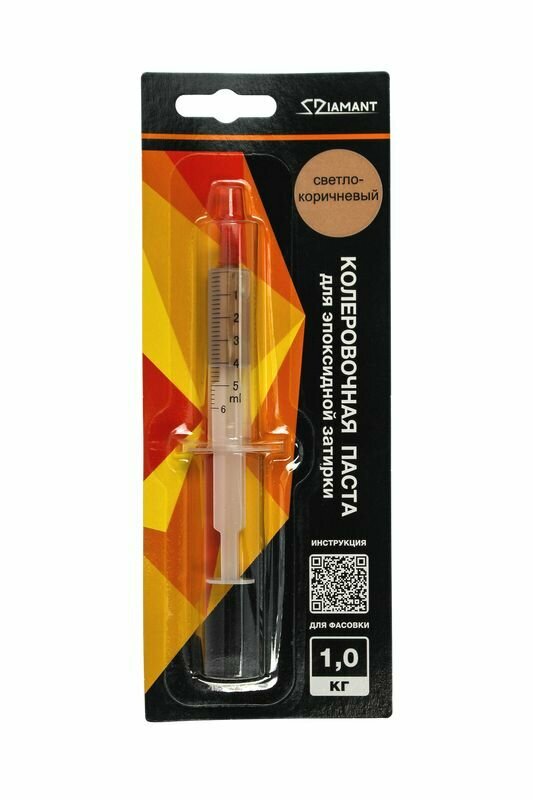 фото Паста колеровочная 036 Diamant светло-коричневый 1 кг