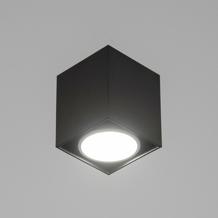 Светильник накладной "Хитоши" 1х35Вт GU10 черный 6х6х7см - фотография № 2