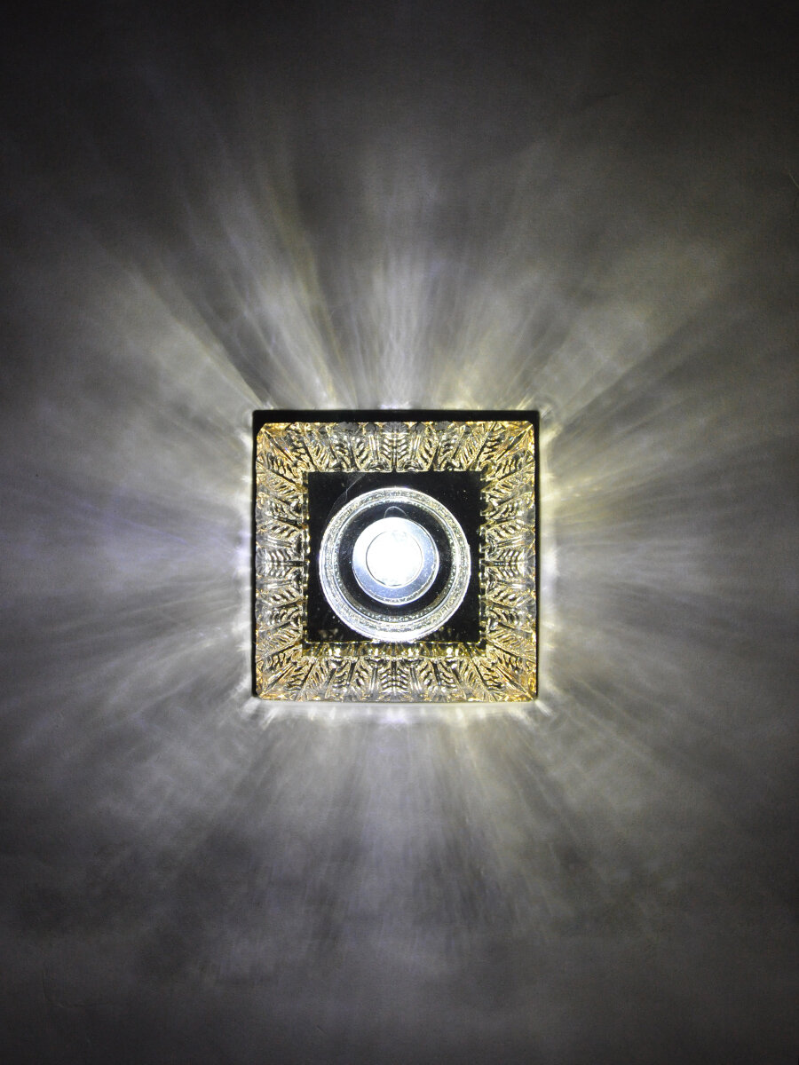 1102CL-GY-5.3-Ch Светильник точечный хром - фотография № 6