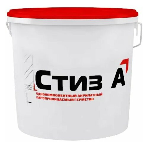 Однокомпонентный акрилатный паропроницаемый герметик Стиз, Stiz А 900 г коричневый