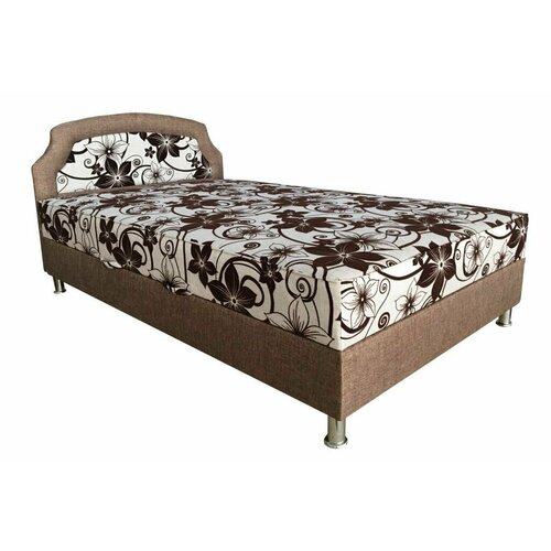 Тахта Ромео флок на рогожке 90 см Пружинный блок