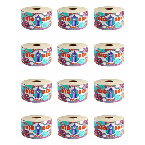 Новая линия Бумага туалетная Big Ben, 145 м, 12 шт/