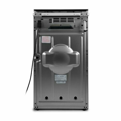 Газовая плита StarWind GB007 газовая духовка стеклянная крышка сталь белый 2338700₽