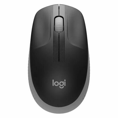 Мышь Logitech M190 оптическая беспроводная USB черный и серый 910-005906 118000₽