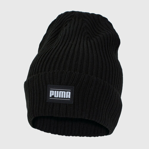 Шапка бини PUMA, размер OneSize, черный шапка new era multi logo beanie черный размер без размера