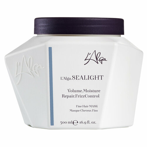 LALGA Маска увлажняющая для объема SEALIGHT Fine Hair Mask 500 мл