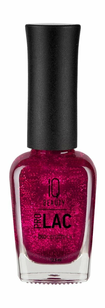 IQ BEAUTY Лак для ногтей с биокерамикой Nail Polish Prolac +Bioceramic укрепляющий, 12,5 мл, 055