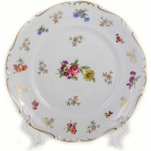 Набор из 6-ти тарелок Декор Цветы Размер: 19 см Reichenbach