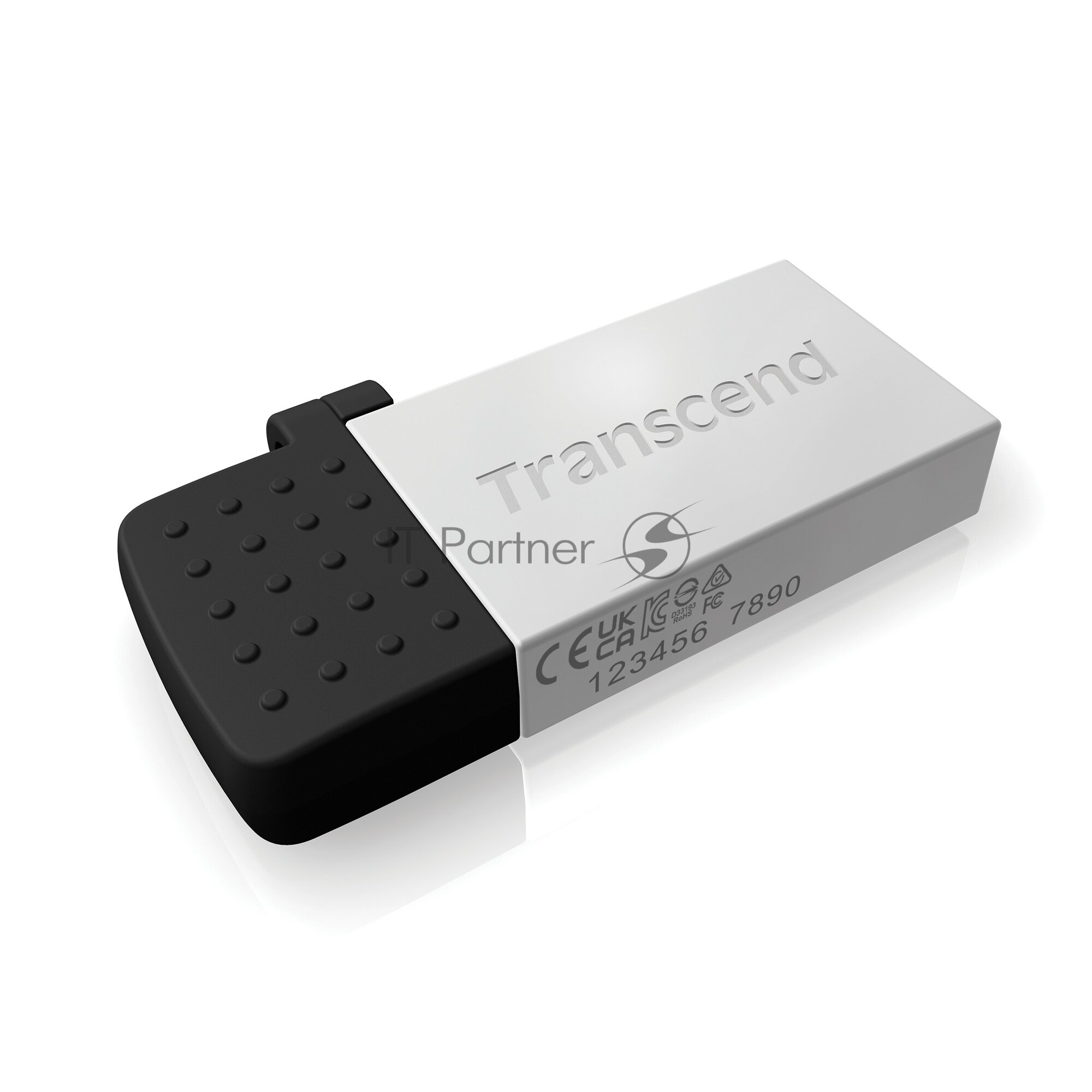 Transcend JetFlash 380 64GB (серебристый) - фото №13