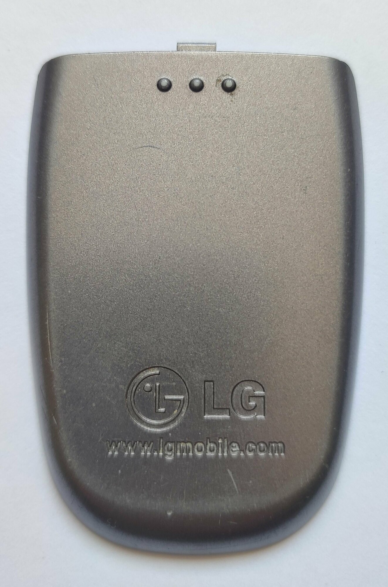 Задняя крышка корпуса панель аккумулятора LG kg370 ориг. бу