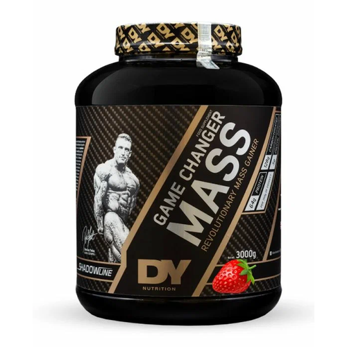 фото Dorian yates nutrition game changer mass 3 кг (клубника) гейнер для набора мышечной массы на медленных углеводах, высокопротеиновый, высокобелковый