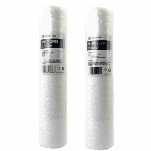 Нитяной картридж Platinum Filters SN10-20BB - комплект из 2 штук гейзер джамбо 10 bb для хол воды