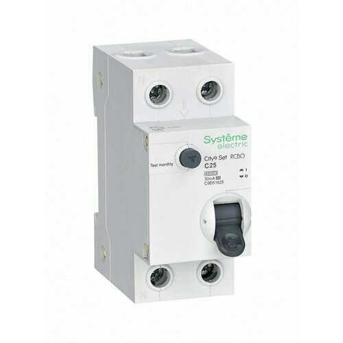 Systeme Electric City9 Set . . .  () 1P+N  25 4.5kA 30 -A 230 C9D55625 (7 .)