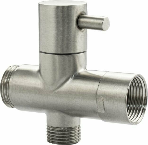 фото Магнус - Дивертор к смесителю в ванную из нержавеющей стали, металлокерамика