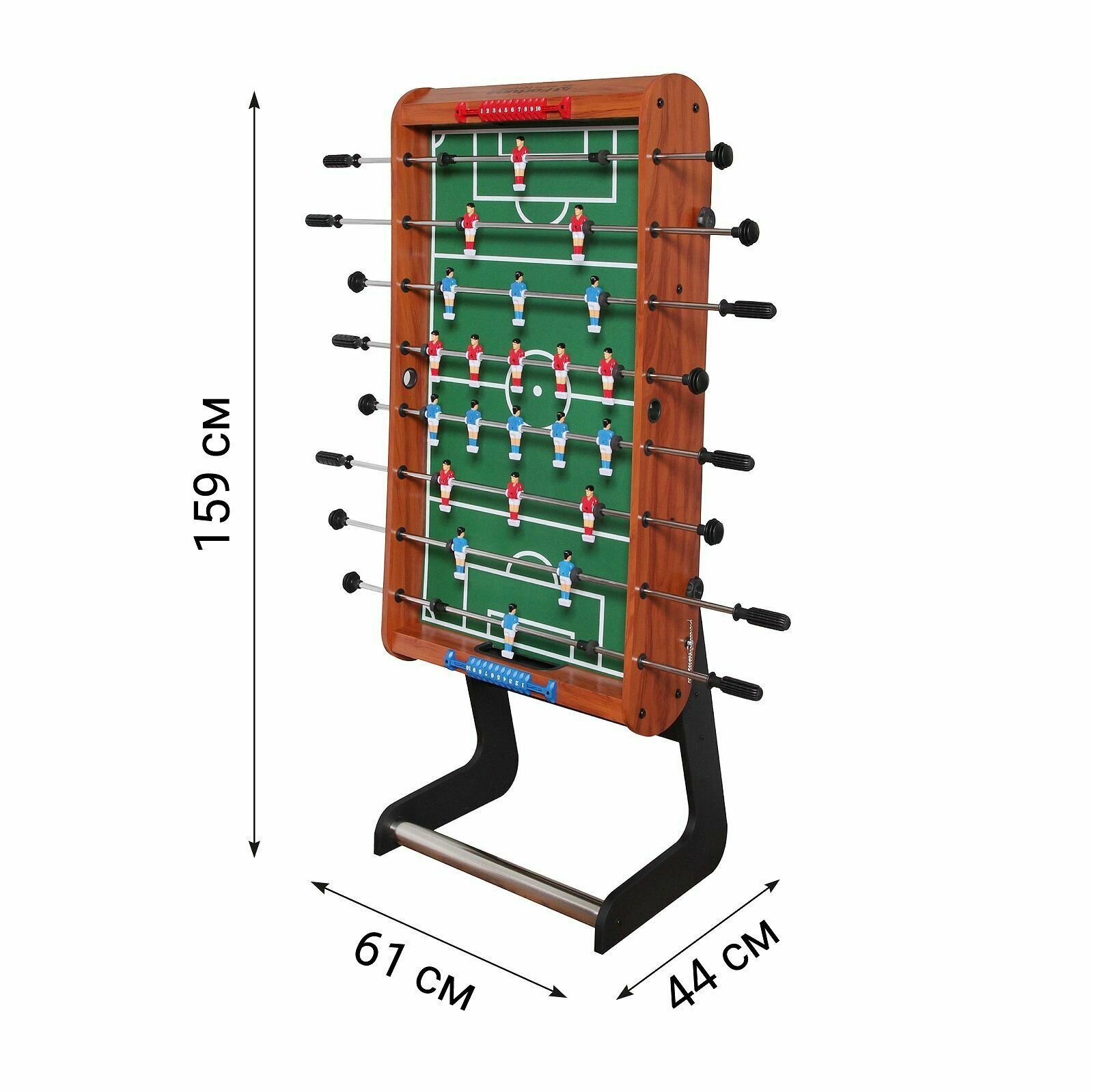 Настольный футбол Фортуна / Fortuna Azteka FDB-420 122х61х81см, 1 шт.