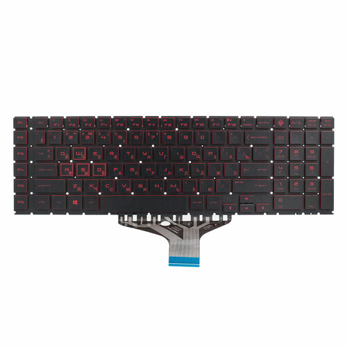фото Клавиатура с подсветкой для ноутбука hp omen 17-cb0000 / omen 17-cb1000 der-kit
