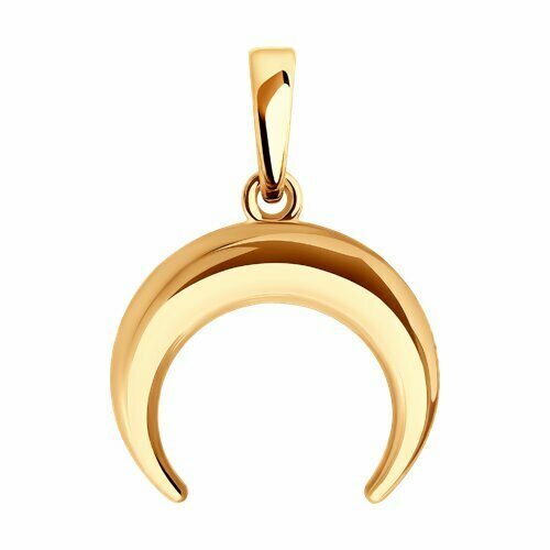 фото Подвеска gold center, красное золото, 585 проба