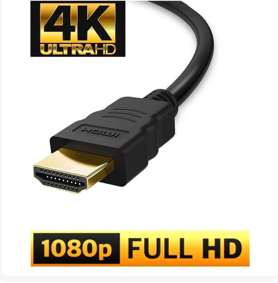 Кабель HDMI 5м Defender 87353 круглый черный - фото №8