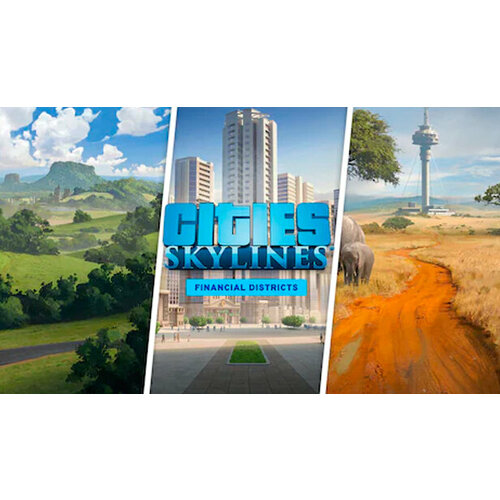 Дополнение Cities: Skylines - Financial Districts Bundle для PC (STEAM) (электронная версия) дополнение cities skylines campus для pc steam электронная версия