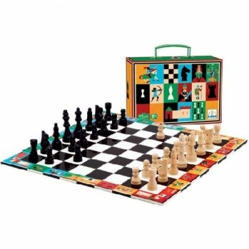 Настольная игра "Шахматы и шашки" 6+ Djeco