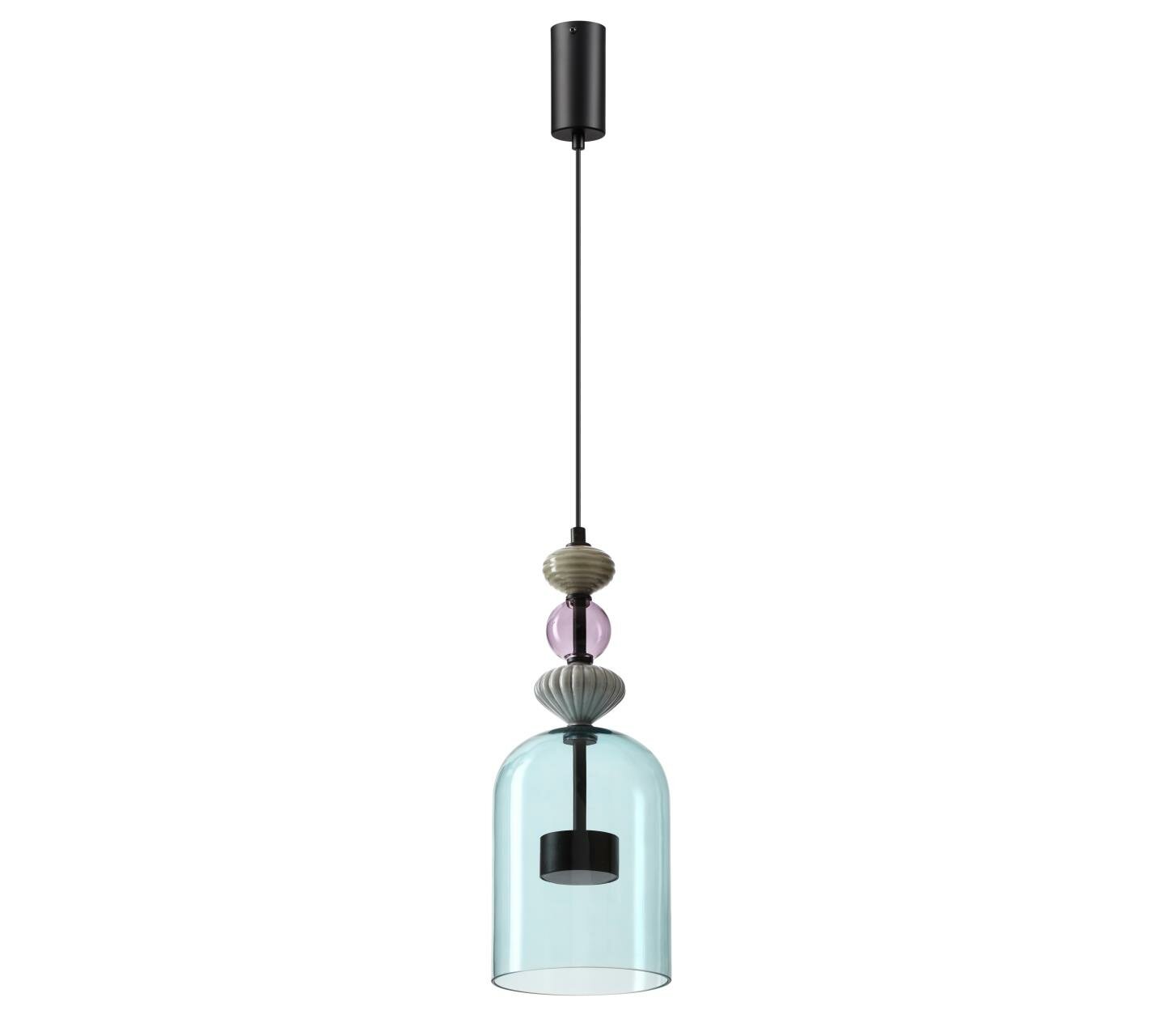 Подвесной разноцветный светильник Odeon Light PALLETA 5046/12L