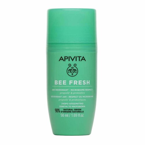 Апивита Би Фреш Дезодорант 24 часа защиты с Прополисом и Пробиотиками 1109₽