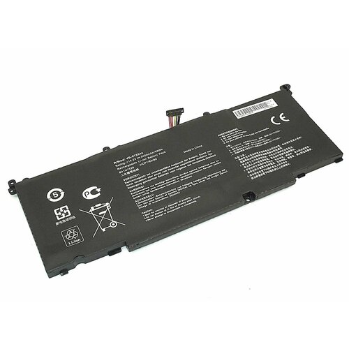 Аккумулятор для ноутбука Asus S5V (B41N1526-4S1P) 15.2V 3400mAh OEM черная аккумуляторная батарея для ноутбука asus zenbook pro ux501vw c41n1416 4s1p 15 2v 60wh oem черная