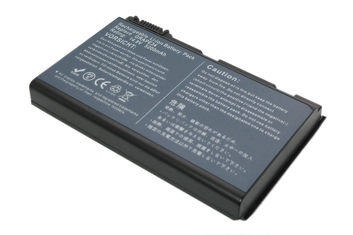 Аккумулятор для ноутбука ACER 7720G-302G16Mn 5200 Mah 14.4V