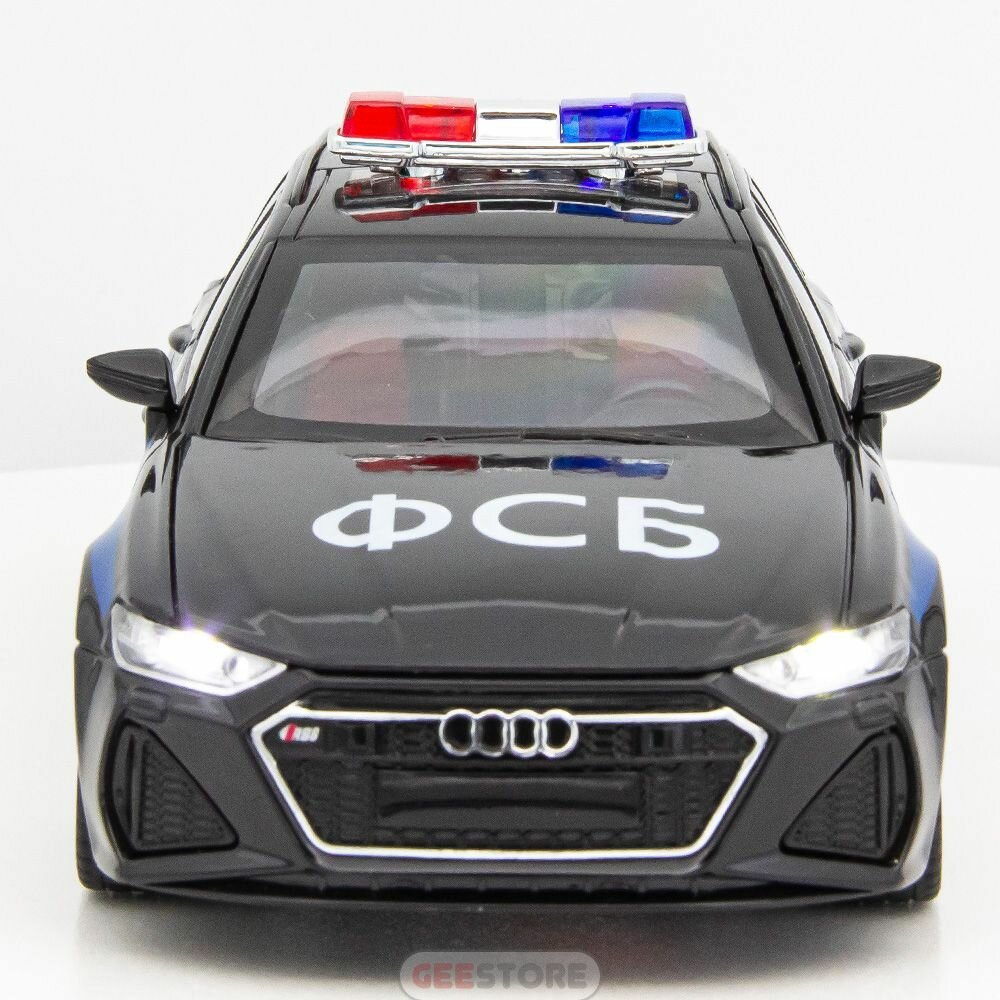 Полицейская машинка ФСБ Audi RS 6 1:24 — фото 1