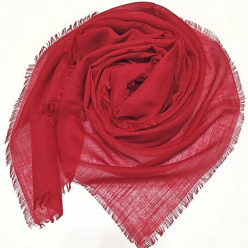 фото Платок ,100х100 см, красный нет бренда