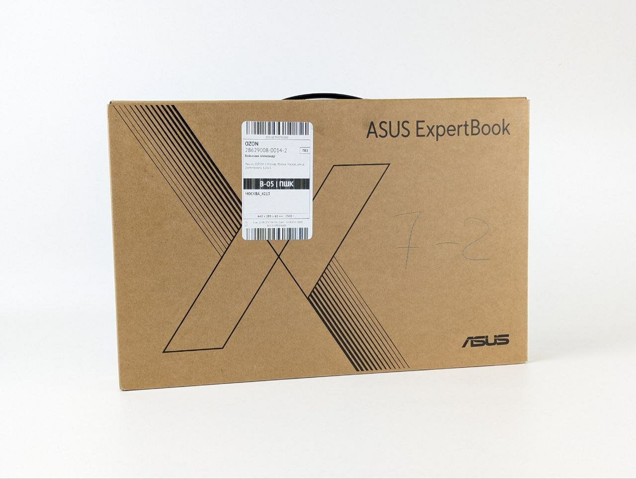 14" Ноутбук ASUS ExpertBook B1 B1402CBA-EB0642 1920x1080 Intel Core i5 1235U RAM 8 ГБ DDR4 SSD 512 ГБ NoOS 90NX05V1-M00S10 чёрный