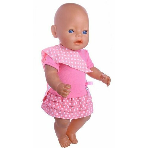 Одежда для кукол 38-41 см одежда для кукол baby born платье 822 111